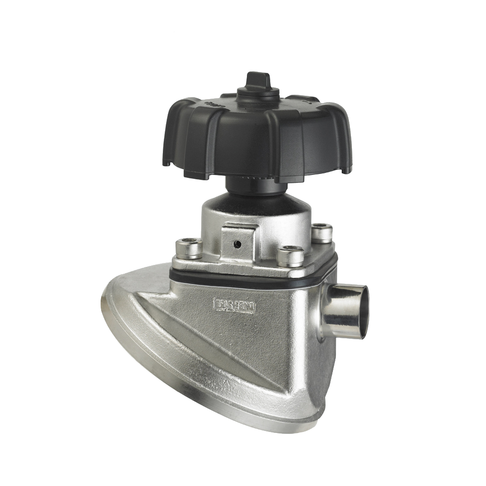 SS316L Stainless Steel Clamp Pneumatic Sanitary Diaphragm Valve