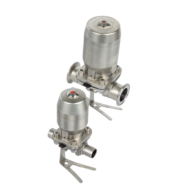 Stainless Steel Customizable Pneumatic Diaphragm Valve for Food