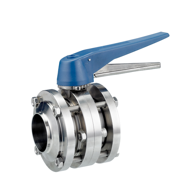 Stainless Steel Sanitary High Performance Manual Butterfly Valve