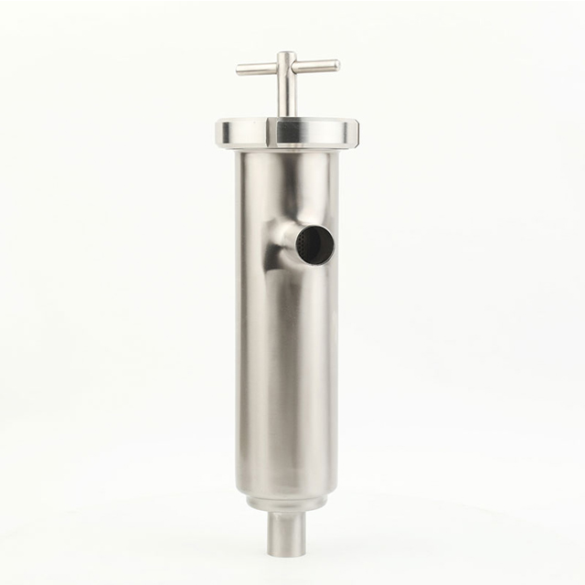 Stainless Steel High Polish High Pressure Pipeline Strainer for Dairy
