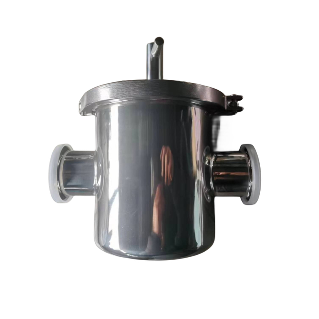 SS304 Stainless Steel Food Grade Quick Open Type Tri Clamp Magnetic Filter for Beverage