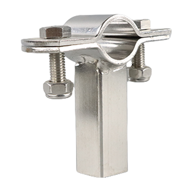 High-Quality Stainless Steel In-Lined SS304 Pipe Support Standoff Clamp