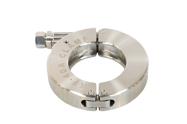  Stainless Steel Sanitary High Pressure KF40 Flange A&N Machined Safety Clamp