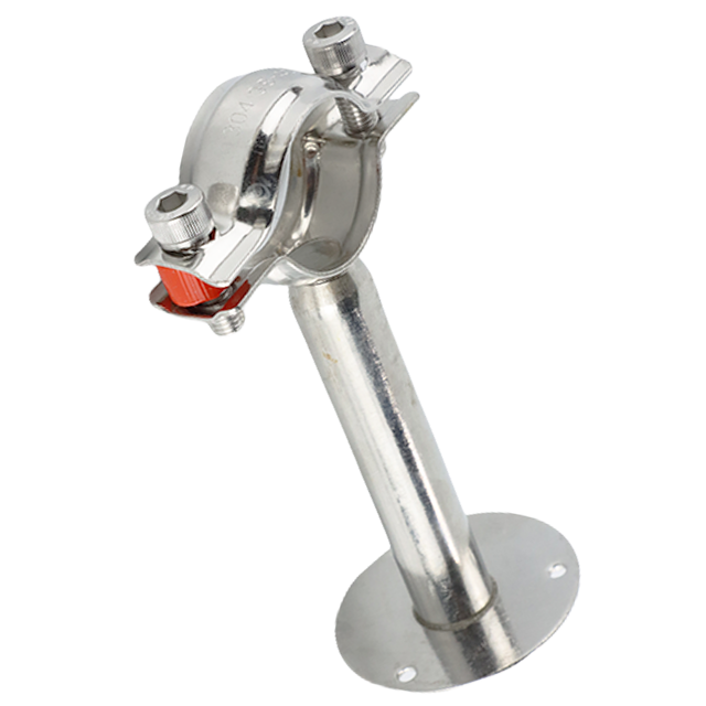  Stainless Steel Wall Ceiling Mount Pipe Clamp Support for Pipes
