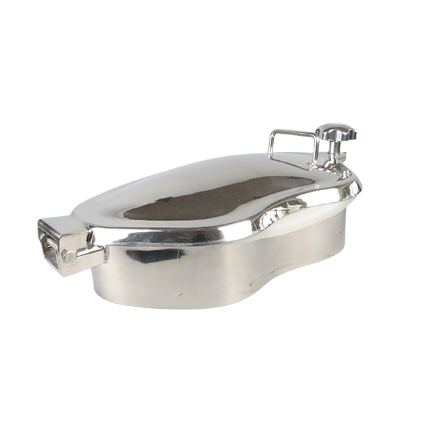 DN500 Stainless Steel Hygenic Sectorial Shaped Manhhole Tank Cover with SS Handle
