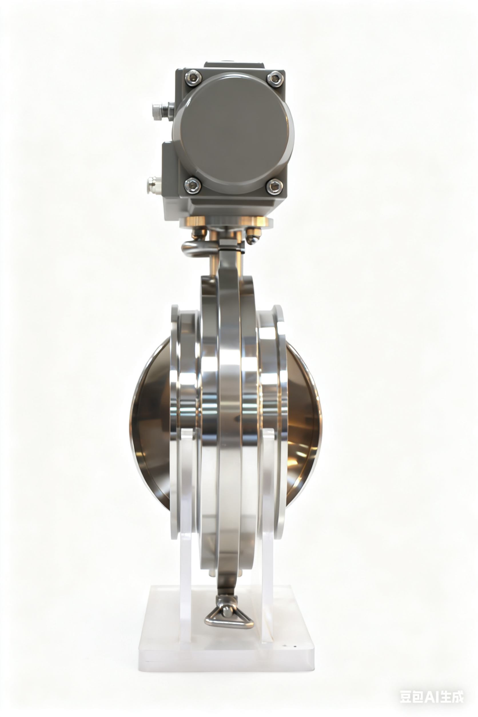 Hastelloy Sanitary Light Rotary Powder DIN Butterfly Valve