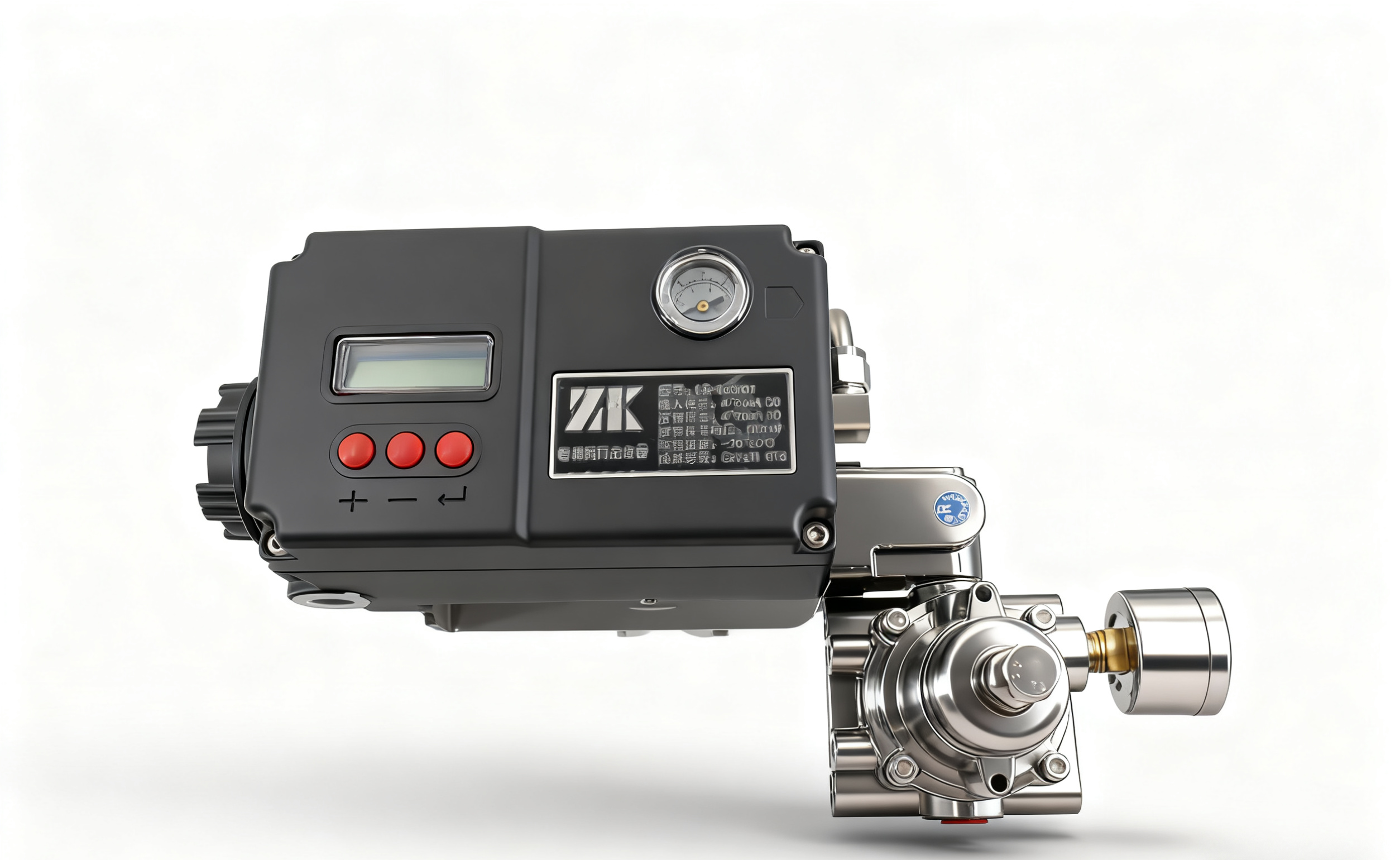 Pneumatic sanitary stainless steel quick-release three-piece regulating ball valve