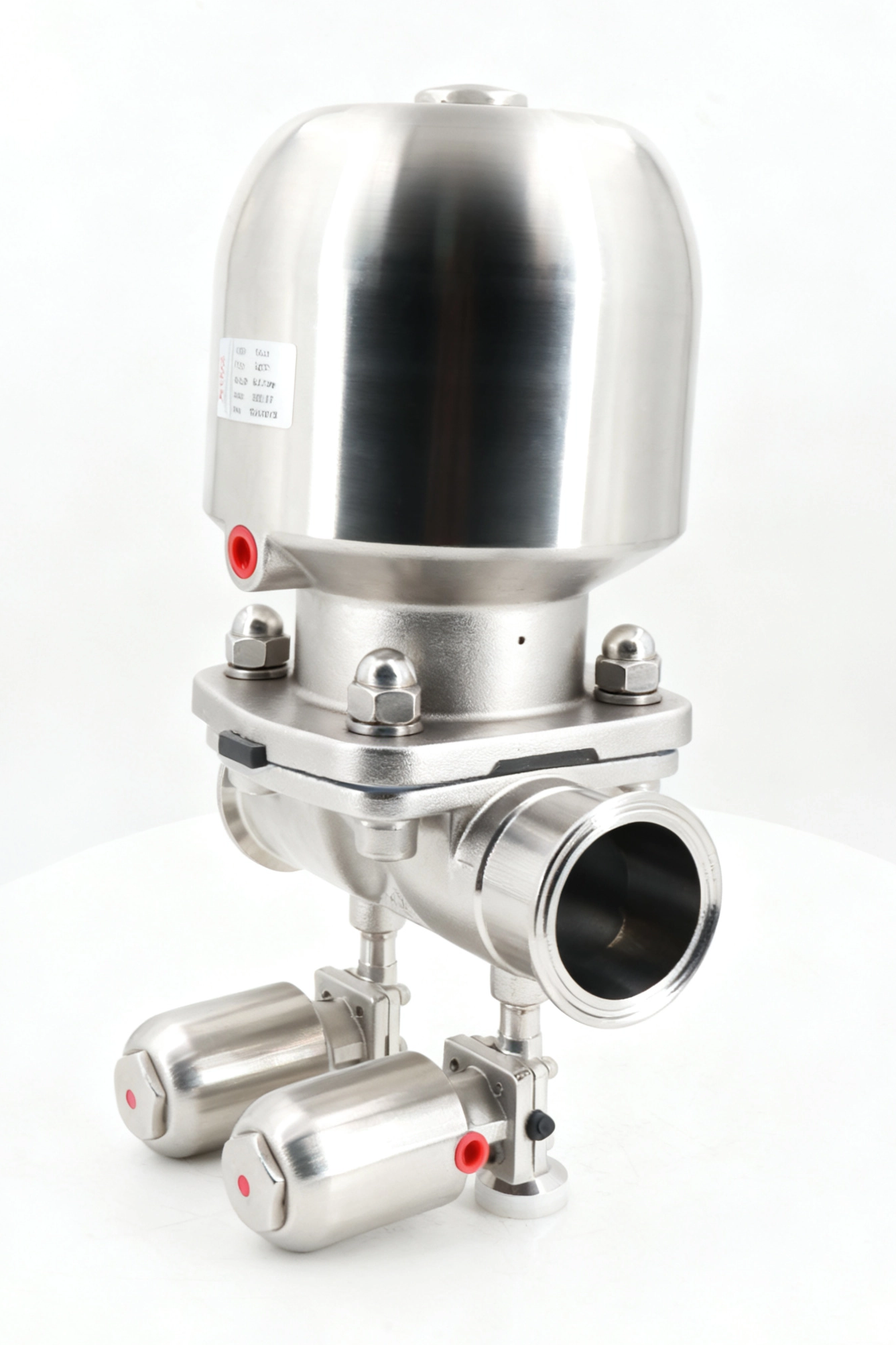Stainless Steel Quick-Installation Welded Threaded Pneumatic gemu Diaphragm Valve