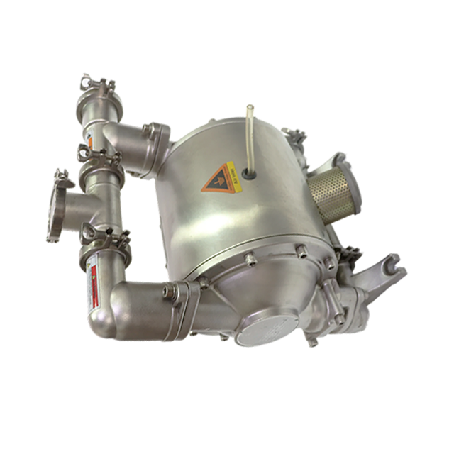 Air Operated Stainless Steel Sanitary Air Driven Diaphragm Pump for Agressive Fluids