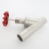 Stainless Steel Steam Valve Manual Welding Angle Seat Valve