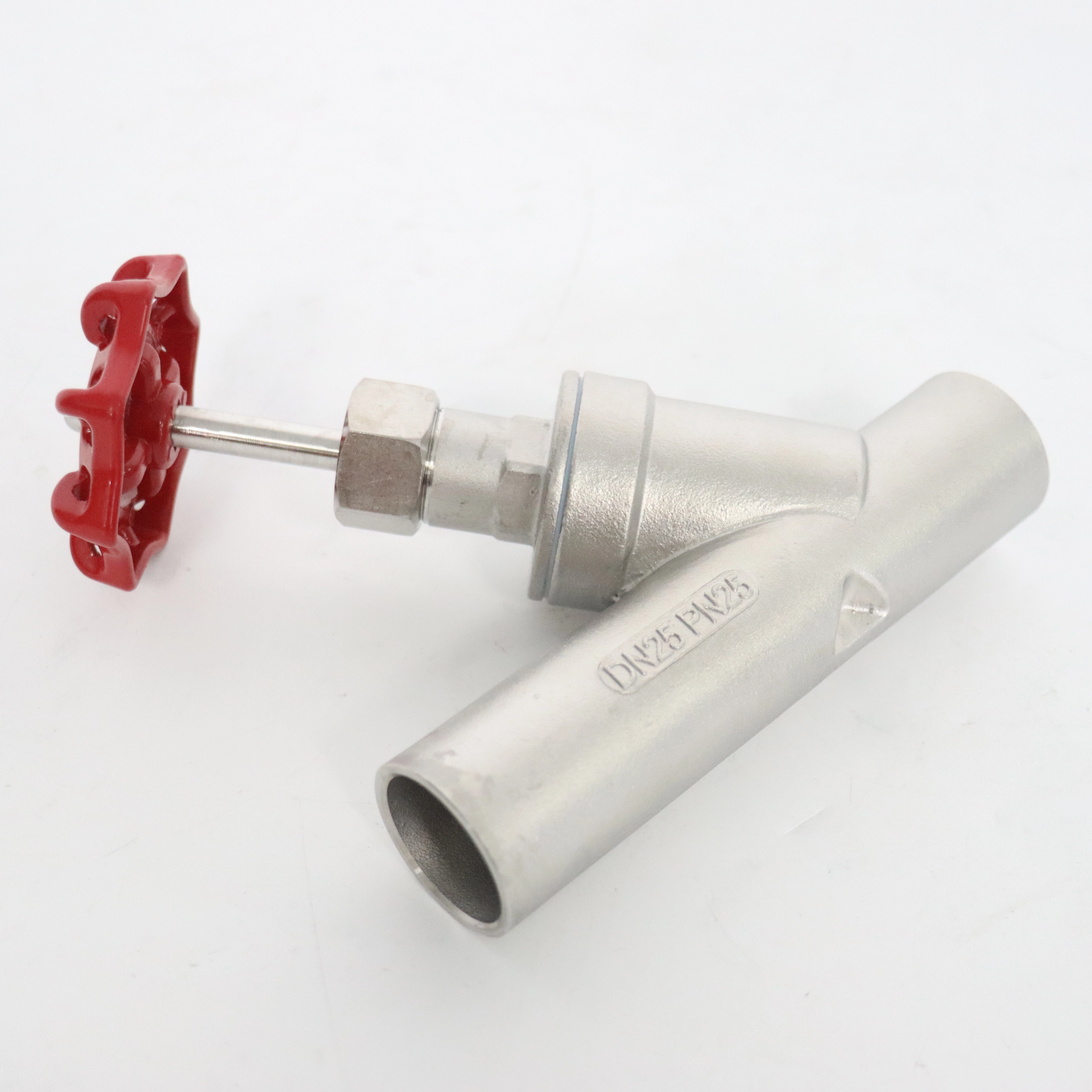 Stainless Steel Steam Valve Manual Welding Angle Seat Valve