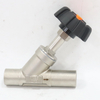 Stainless Steel Corrosion-resistant Manual Welded Steam Angle Seat Valve