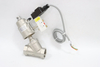Stainless Steel Sanitary Pneumatic Threaded Piston Angle Seat Valve