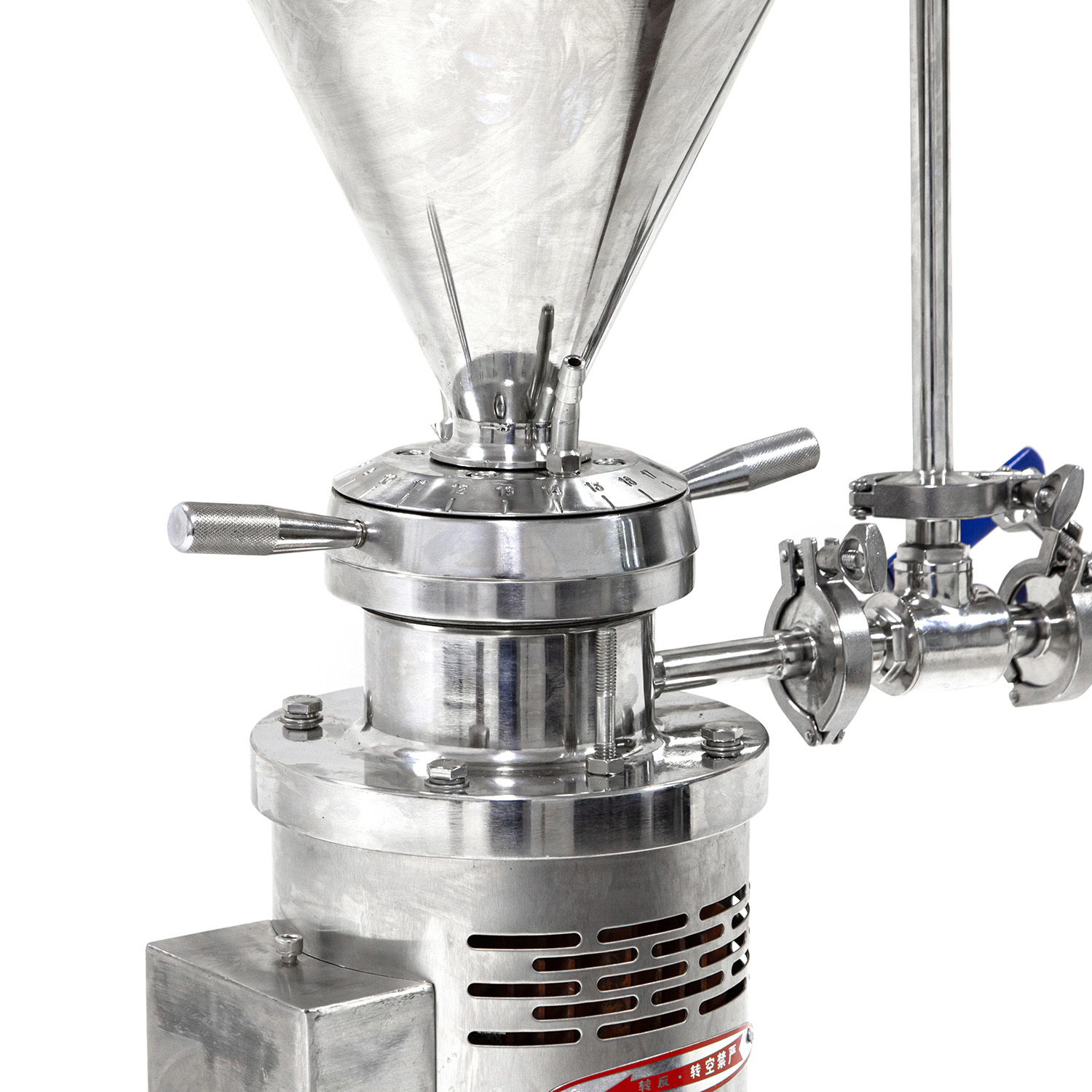 Horizontal Colloid Mill for Peanut Butter and Nut Paste