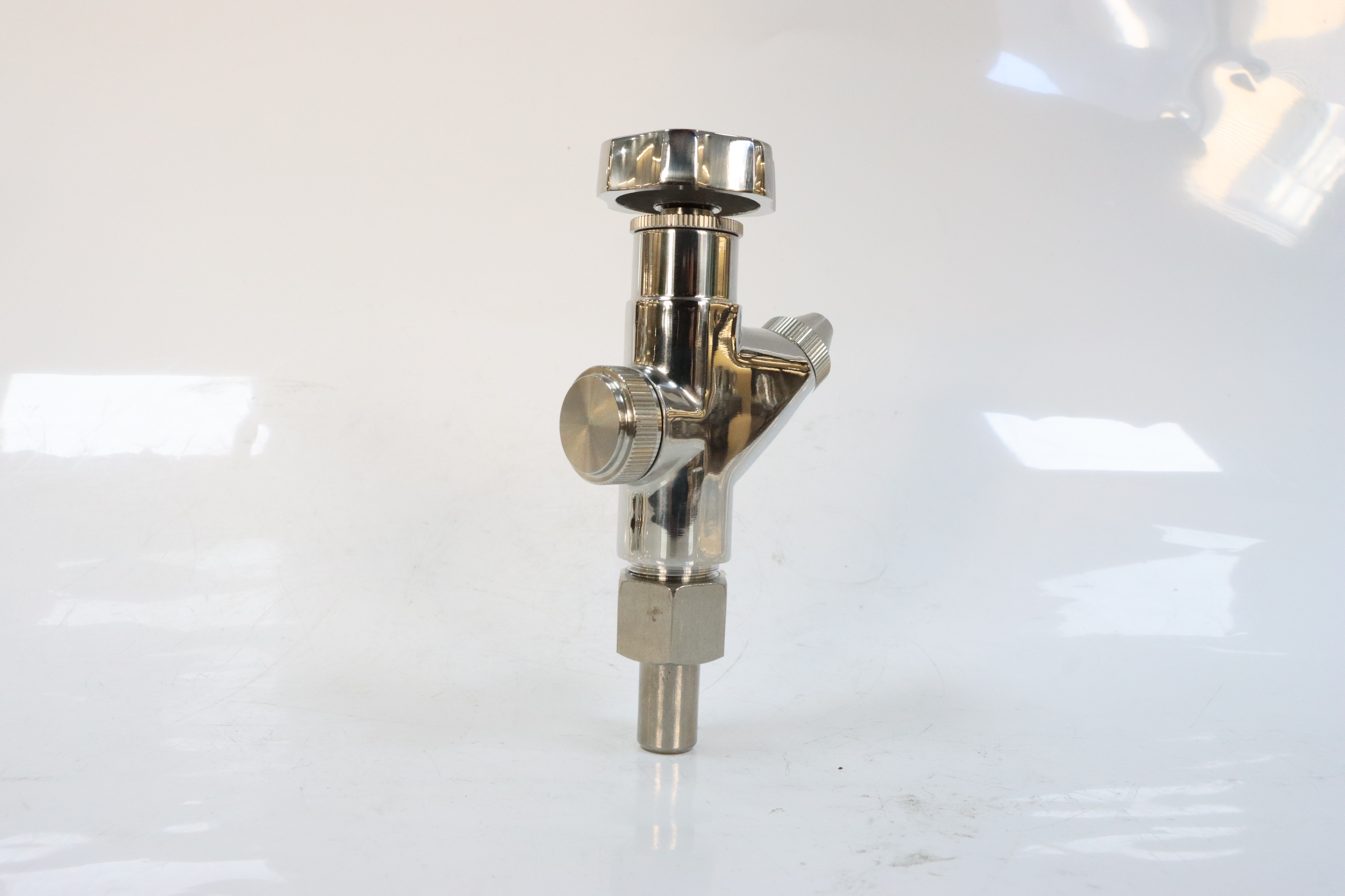 Stainless Steel Sanitary European Pfa Lined Oil Sampling Valve