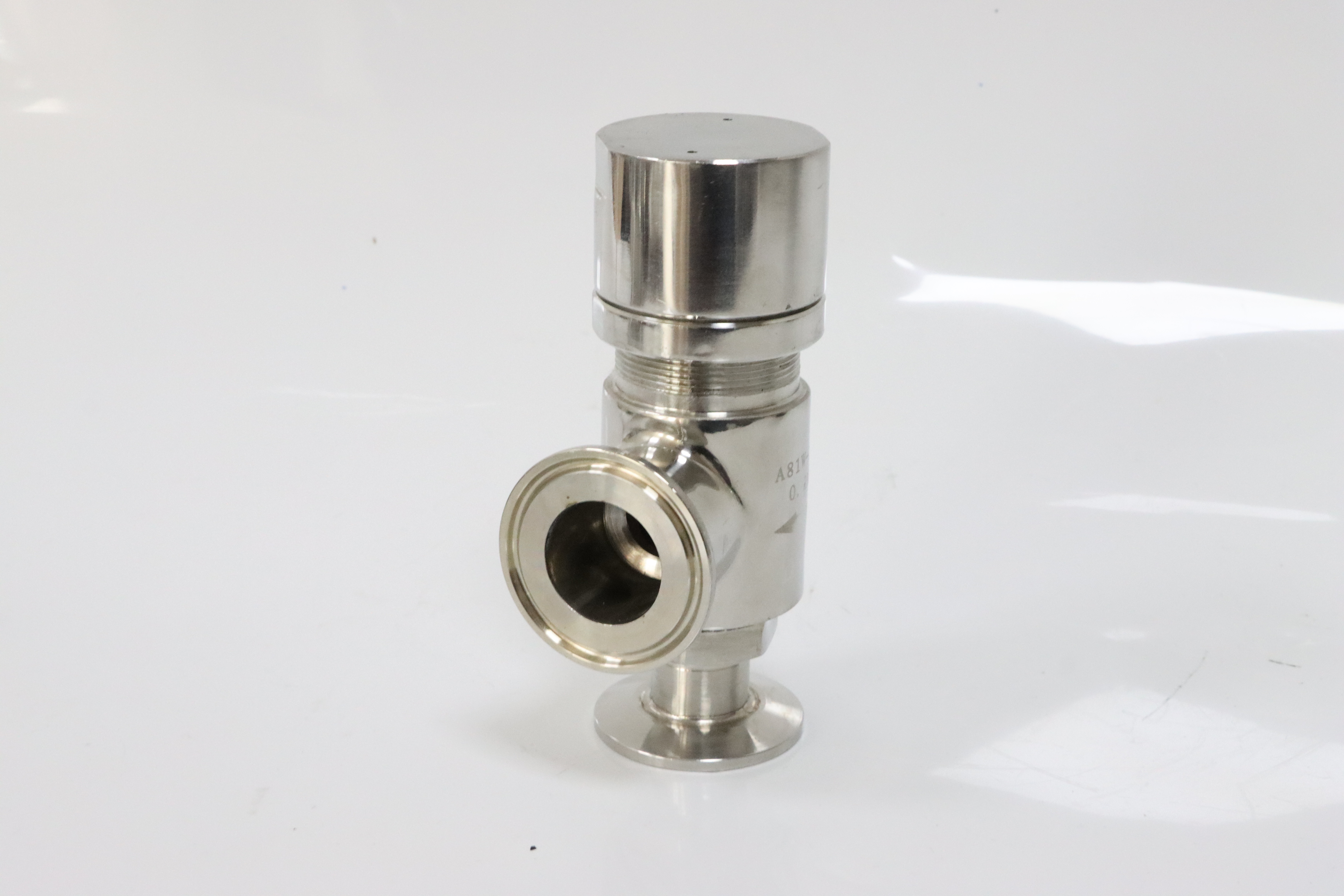 Stainless Steel Sanitary Mini Threaded exhaust Safety Relief Valve