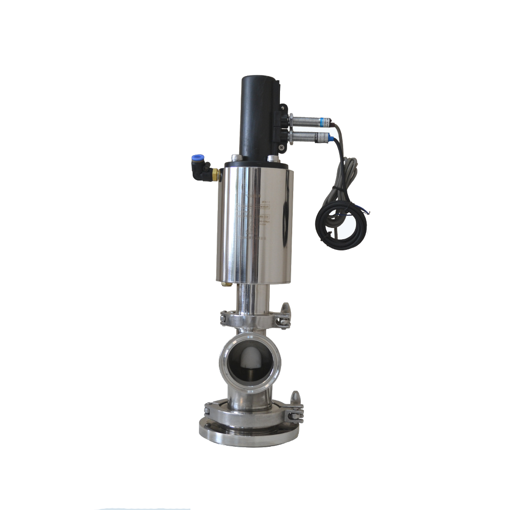 Stainless Steel Sterile Compatible Direct-way Diaphragm Brantch Valve 