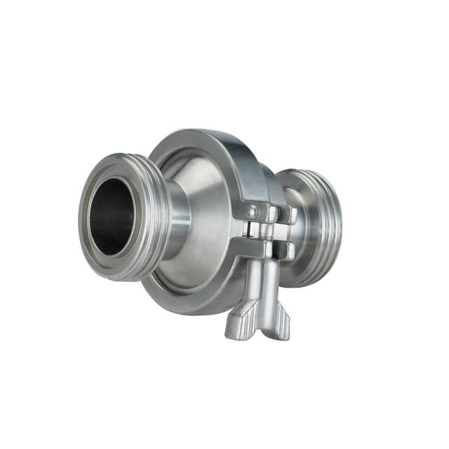 Stainless Steel Sanitary Vertical One Way Spring Check Valve 