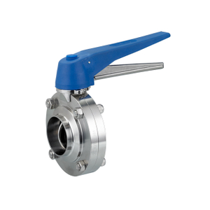 SS316L Pressure High Temperature Resistant Manual Butterfly Valve