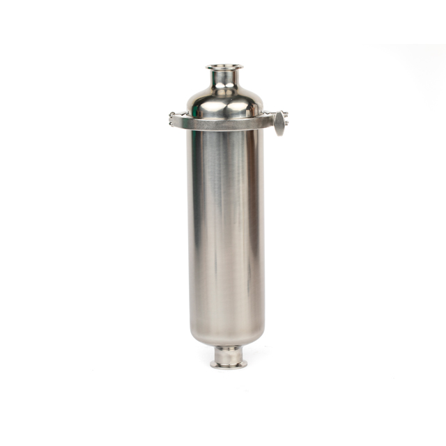 Stainless Steel Hygienic Water Treatment Thread Straight Type Strainer