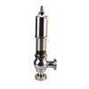 Stainless Steel OEM Adjusting Tri-clamp Pressure Relief Valve 