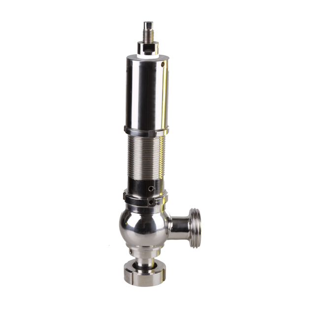 Stainless Steel OEM Adjusting Tri-clamp Pressure Relief Valve 