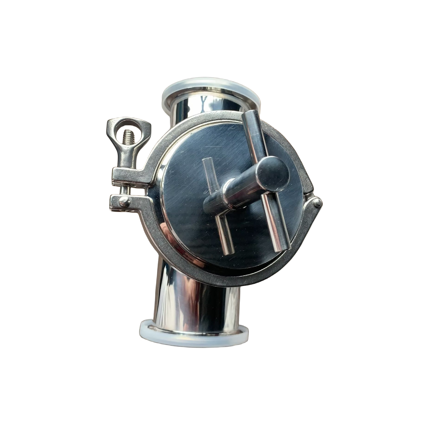 Stainless Steel SS304 Hygienic Grade High Flow Quick Open Type Clamp Magnetic Filter for Filtering Drinking