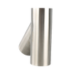 Stainless Steel Sanitary Grade SMS-S7W 3A Welded Y-Shaped Elbow For Beverage JN-FT-23 2012