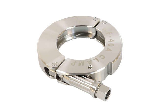  Stainless Steel Sanitary High Pressure KF40 Flange A&N Machined Safety Clamp