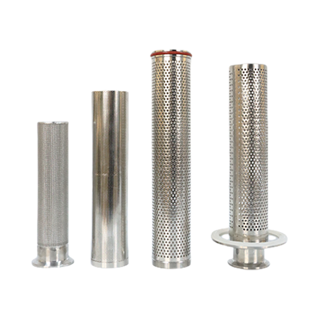 High End Stainless Steel Cartridge Micron Filter Strainers Filtration Equipment