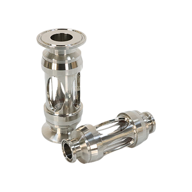Slow Flow Stainless Steel Modern Minimalistic Spike TC Sight Glass