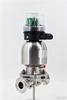 Stainless steel pneumatic quick-installation welded threaded diaphragm valve