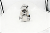 Stainless steel pneumatic small flow external thread regulating valve