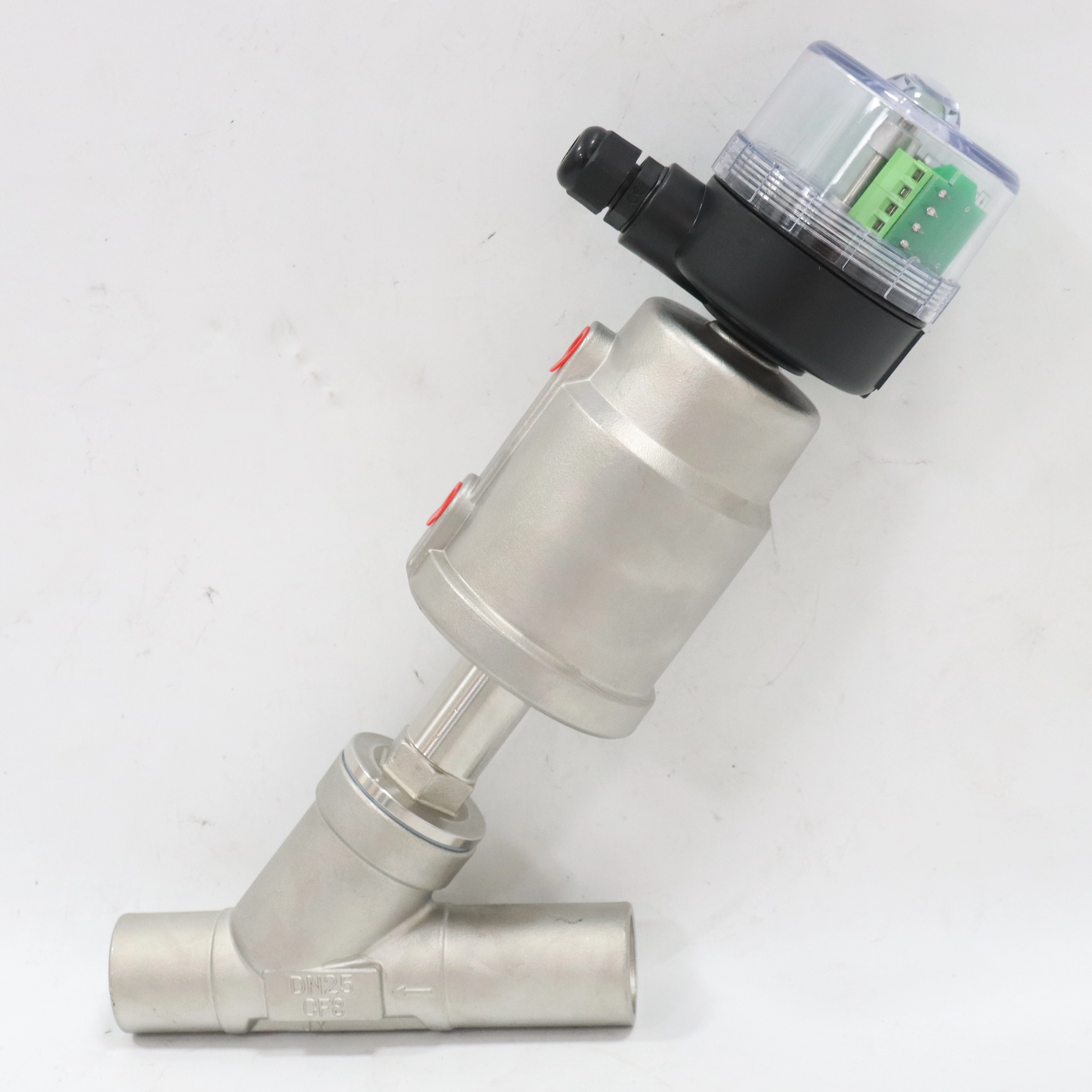 SS316L Sanitary High-Temperature Steam Feedback Angle Seat Valve