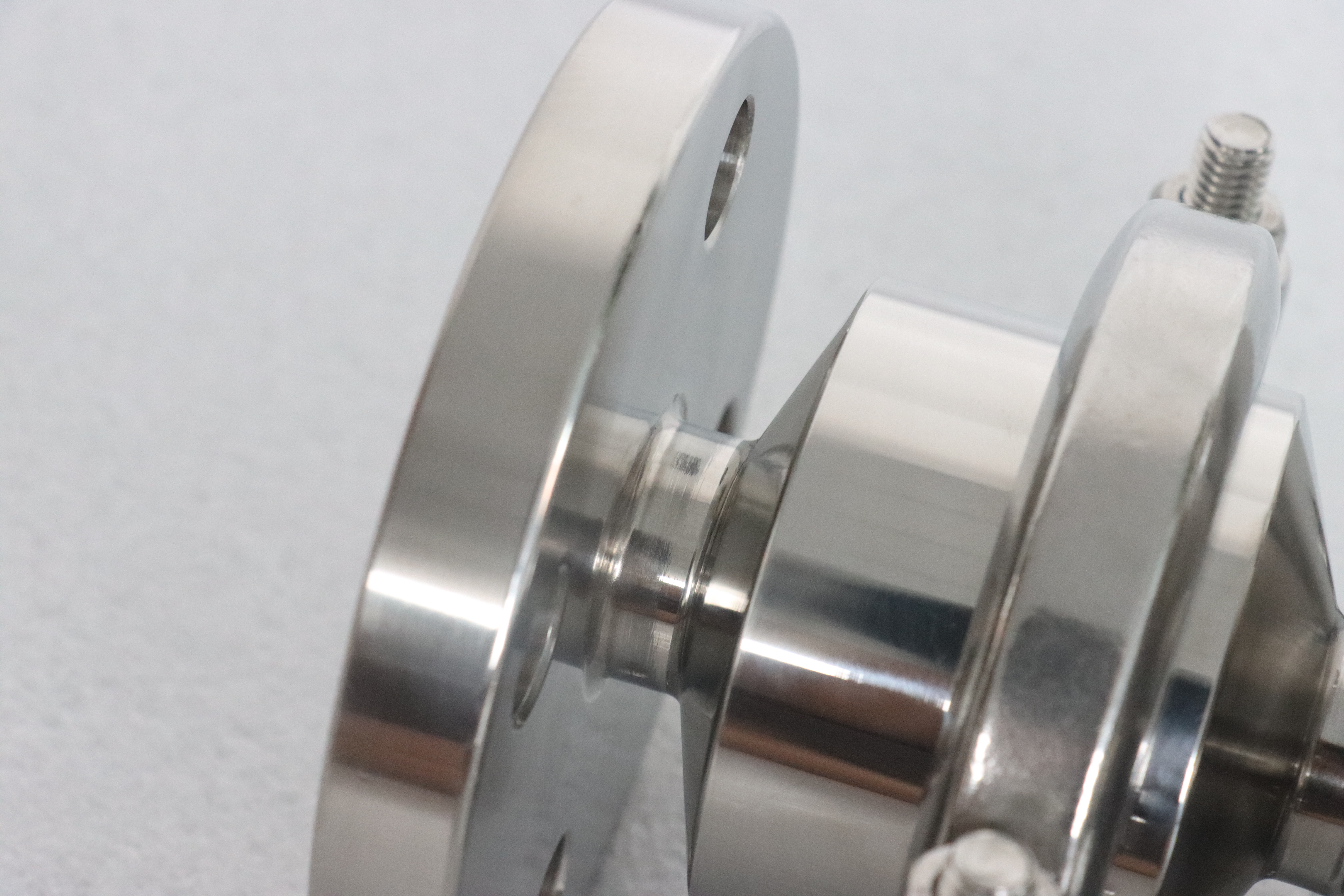 Sanitary Stainless Steel Double Flange Clamp Check Valve