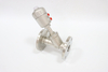 Stainless Steel High Temperature Corrosion Resistant Flange Steam Angle Seat Valve
