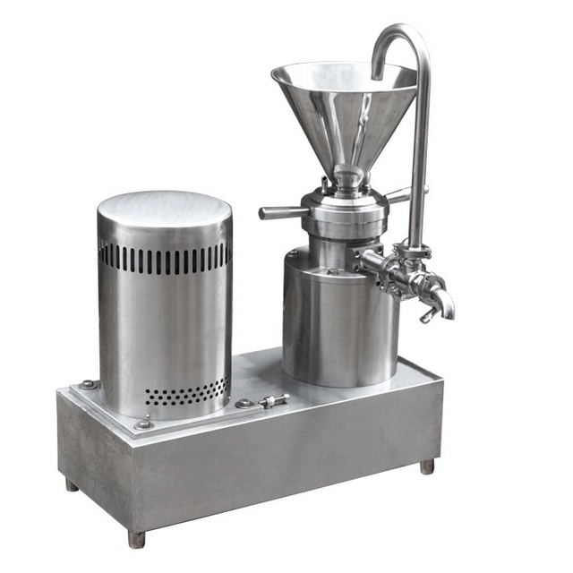 Food Grade Horizontal Peanut Butter Colloid Mill with Wheels