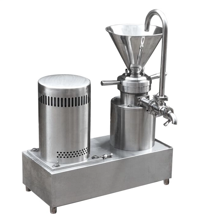 Food Grade Horizontal Peanut Butter Colloid Mill with Wheels