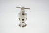 Stainless Steel Sanitary Adjustable Flow Manual Safety Exhaust Valve