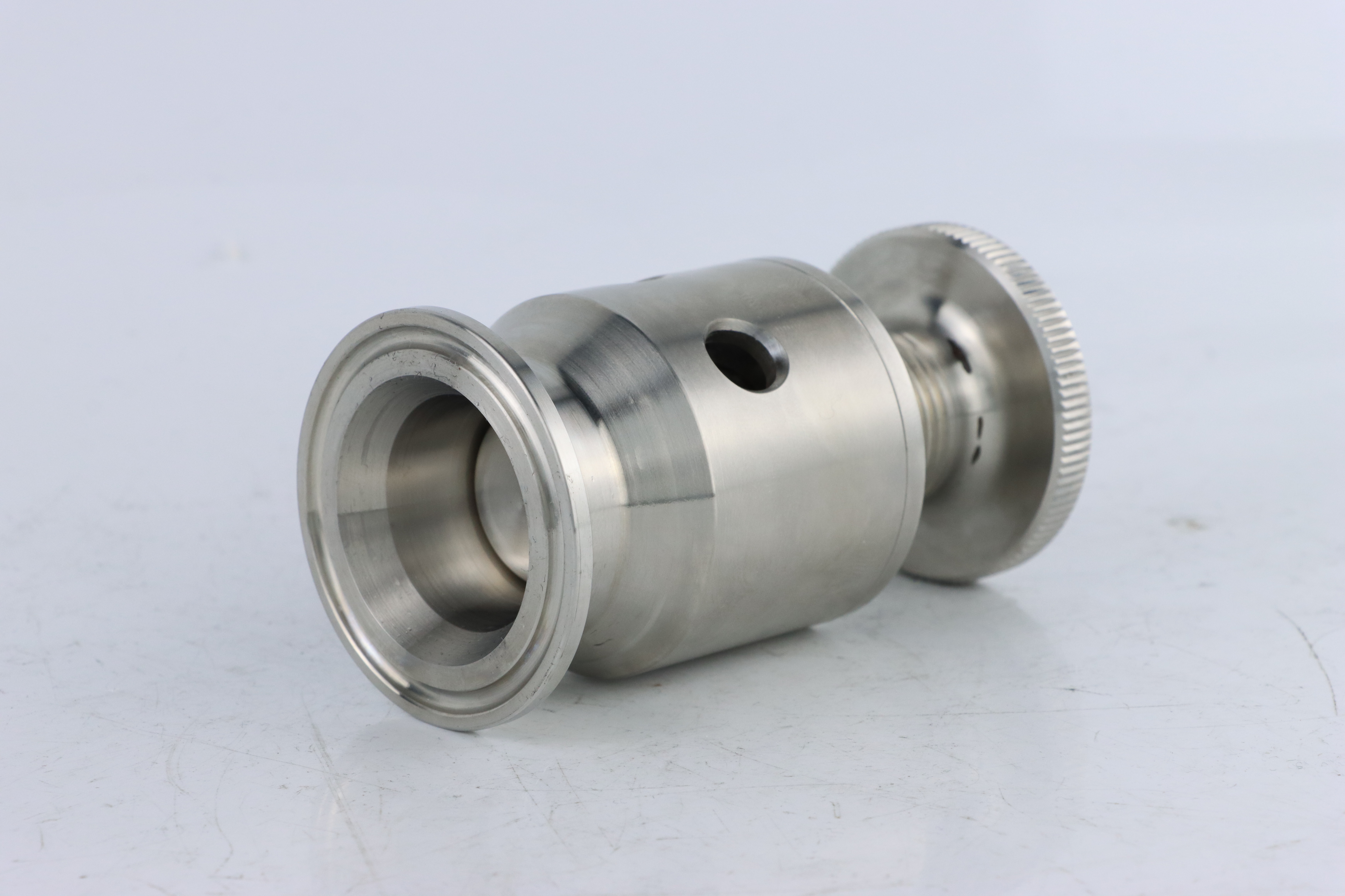 Stainless Steel Sanitary Adjustable Hydraulic Safety Exhaust Valve