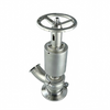 Stainless Steel Sanitary LPG Elbow Tank Bottom Valve