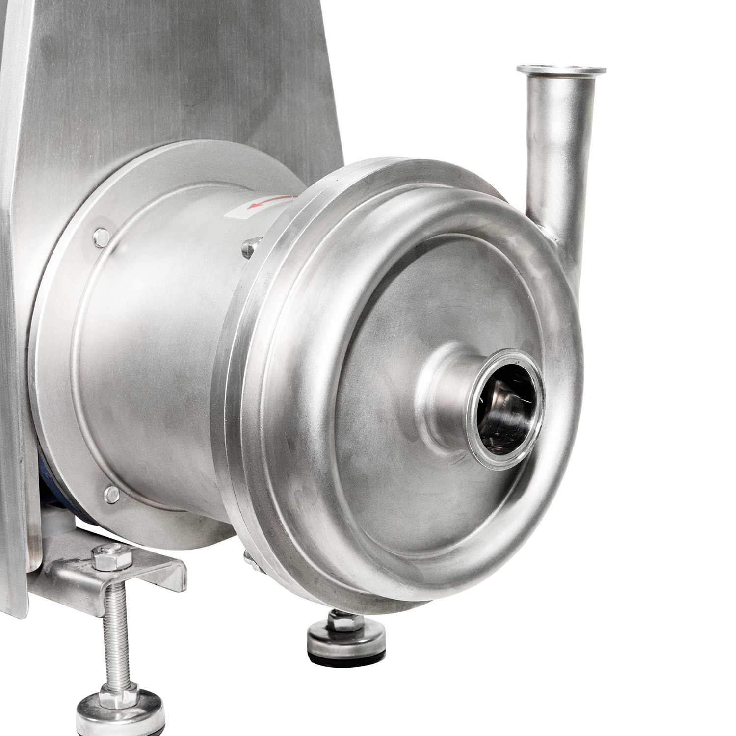 Stainless Steel Sanitary Motor Vertical Self Impeller Priming Centrifugal Pump 