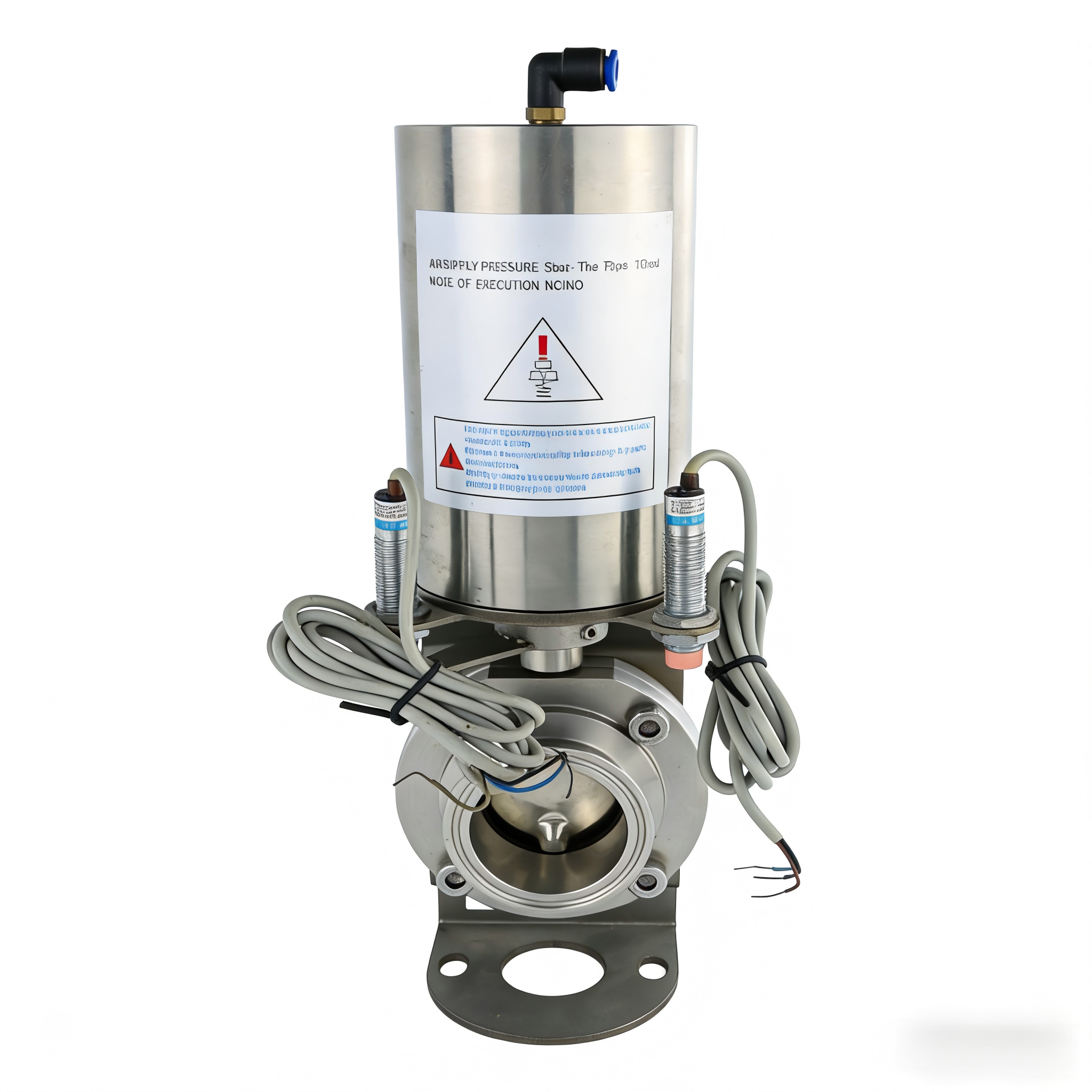 STAINLESS STEEL Triple Offset PTFE Seat Ring Butterfly Valve