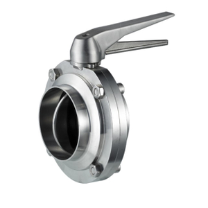 Stainless Steel Sanitary DIN Two-way VBN Butterfly Valve