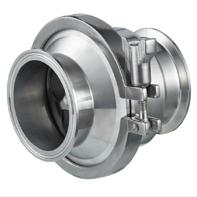 Stainless Steel Sanitary 1TC End Check Valve for Water