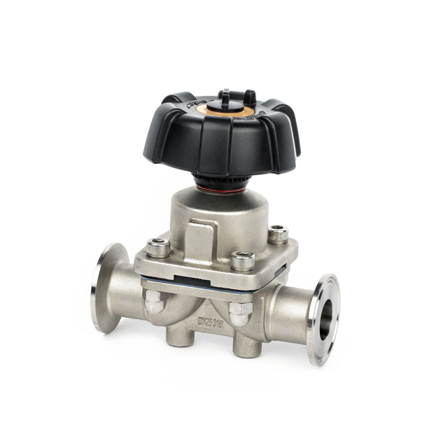 Stainless Steel Sanitary High-flow Straight Diaphragm Control Valve