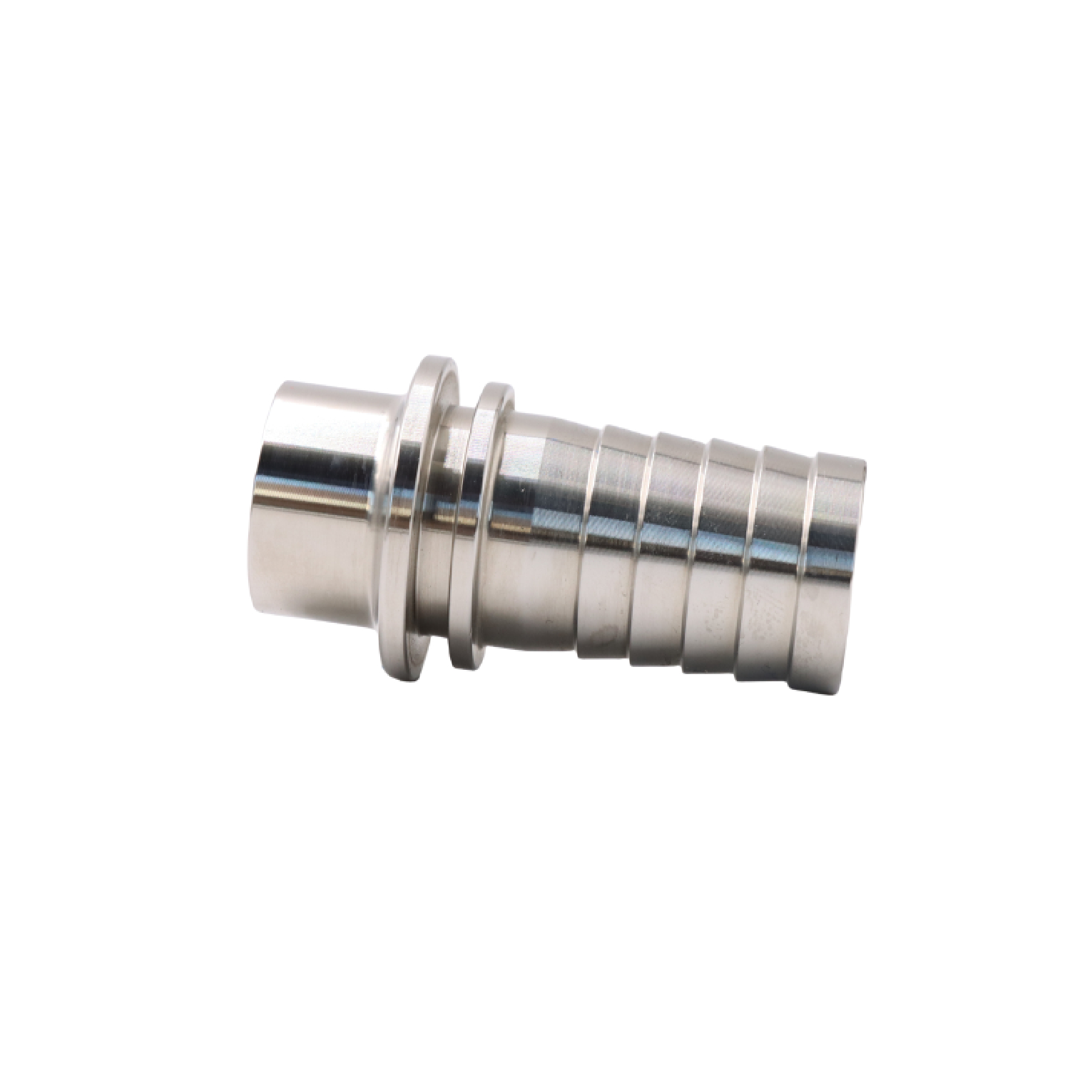 304 Stainless Steel Sanitary DIN11864 Welded Hose Nipple For Water