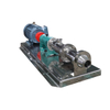 Stainless Steel Horizontal Double Mechanical Seal Screw Lobe Pump for Milk