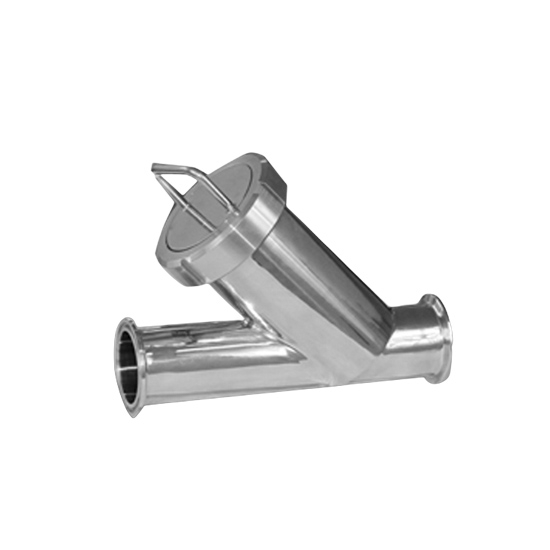 Stainless Steel Dairy Sanitary Water Air Clamped Y Type Filter Purufier Strainer JN-STWL-23 1001