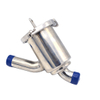 Stainless Steel Dairy Sanitary Water Air Welded Y Type Filter Purufier Strainer JN-STZT-23 1003